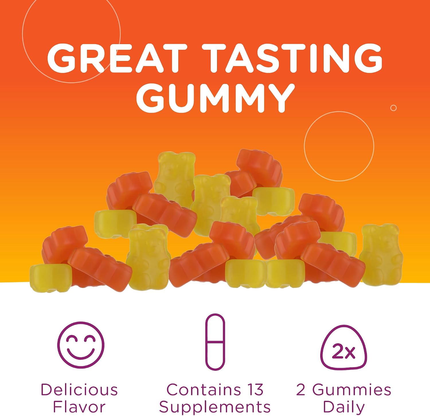 Zahler Chapter One Kids Multivitamin Gummy (60 Gummies) - 13 Vitamins & Nutrients, Kosher, Non-GMO - görsel 4