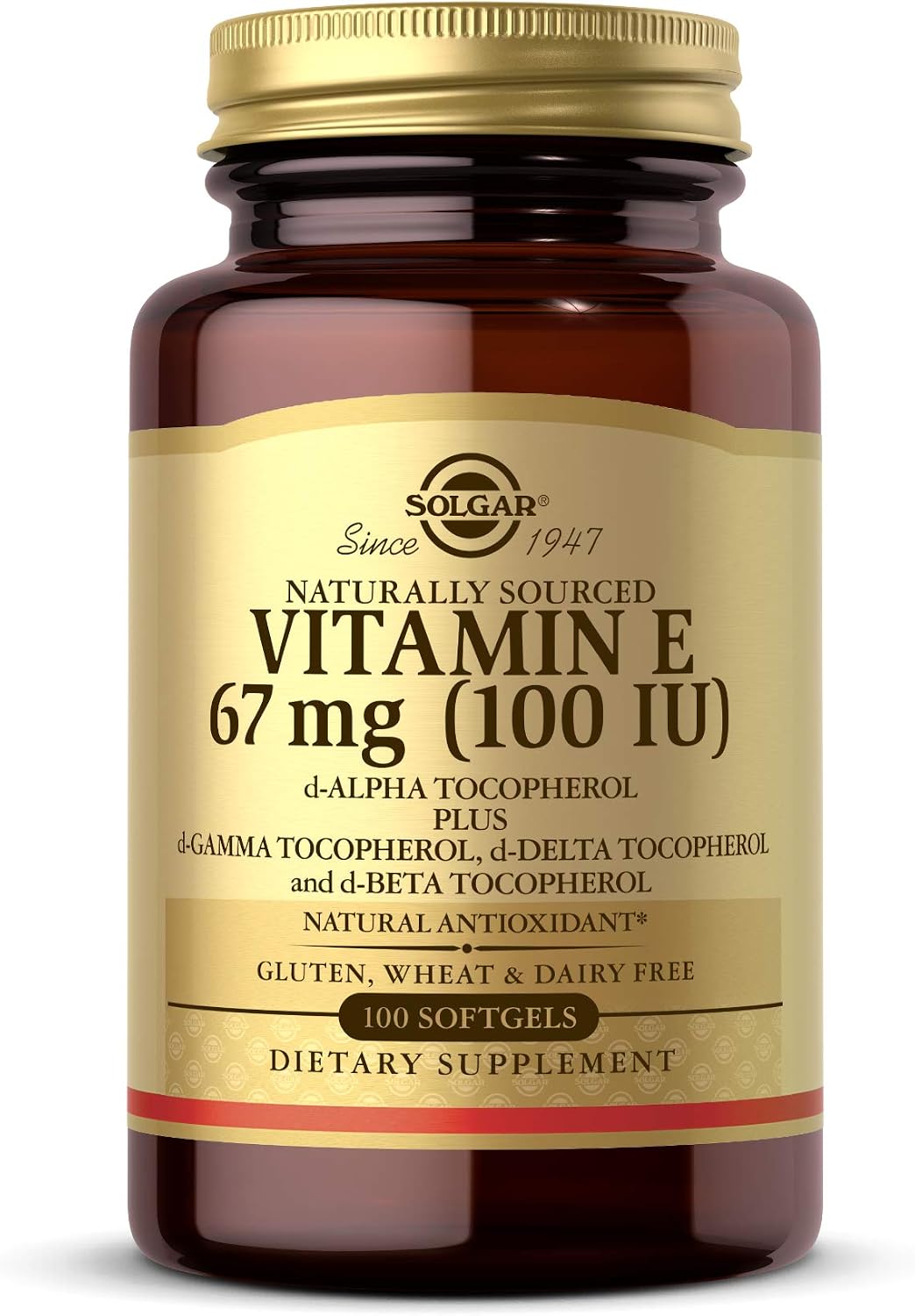 Solgar Vitamin E 100 Capsules - görsel 1
