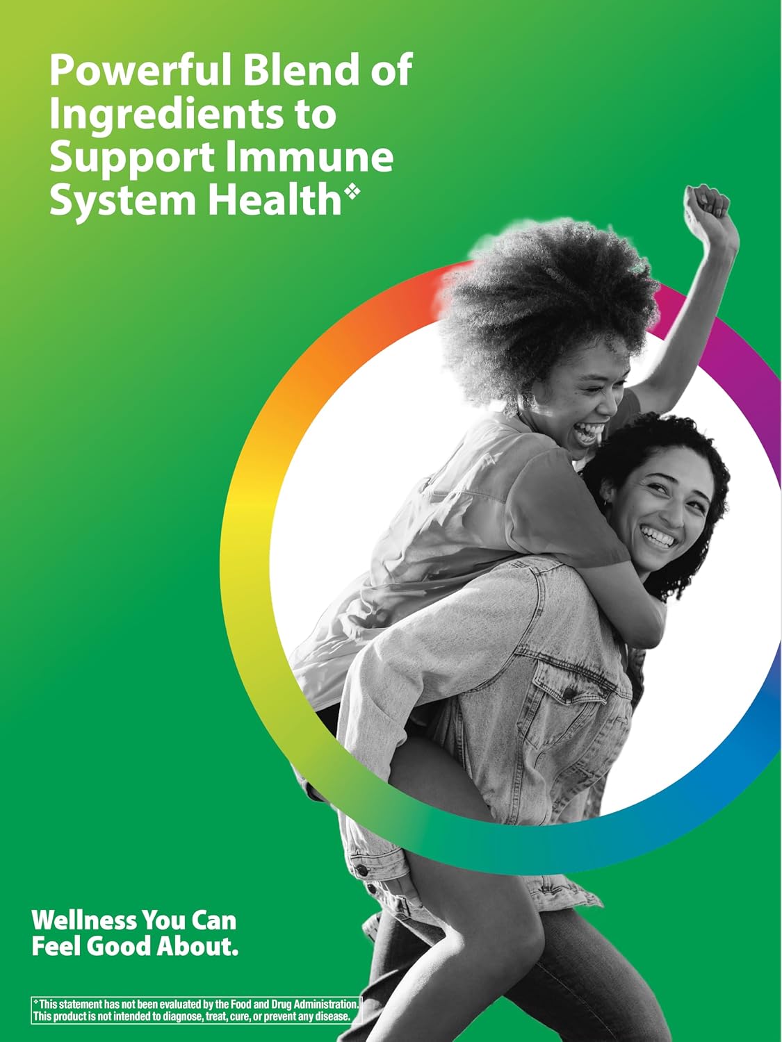 Rainbow Light Counter Attack Immune Defence Support Supplement - 90 Tablets - görsel 3