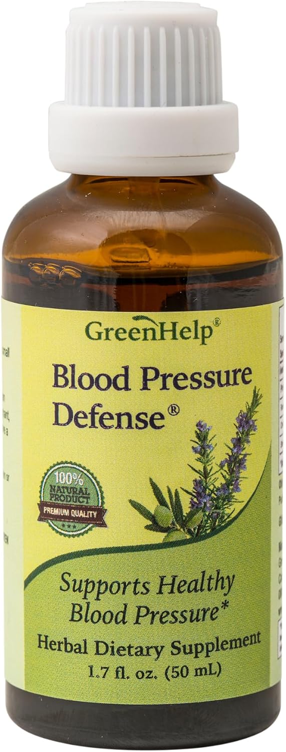 Blood Pressure Defence – Herbal Blood Pressure Support Supplement with Rosemary, Olive Leaf & Shepherd’s Purse - görsel 1