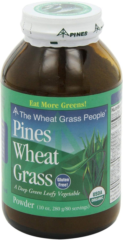 Pines International Wheatgrass Powder - Organic, 283 g