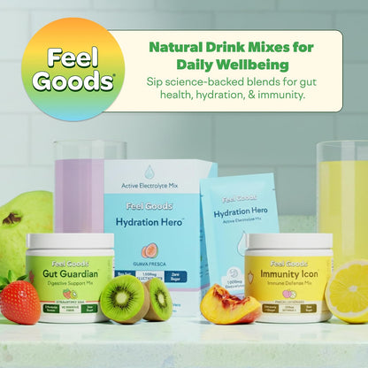 Feel Goods Immunity Icon – Vitamin C Immune Support Powder Drink Mix