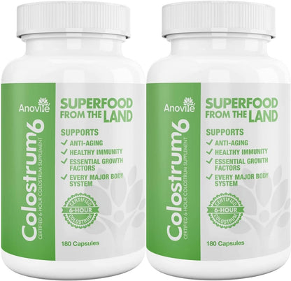 Anovite Colostrum6 Capsules 180 Capsules (2-Pack)