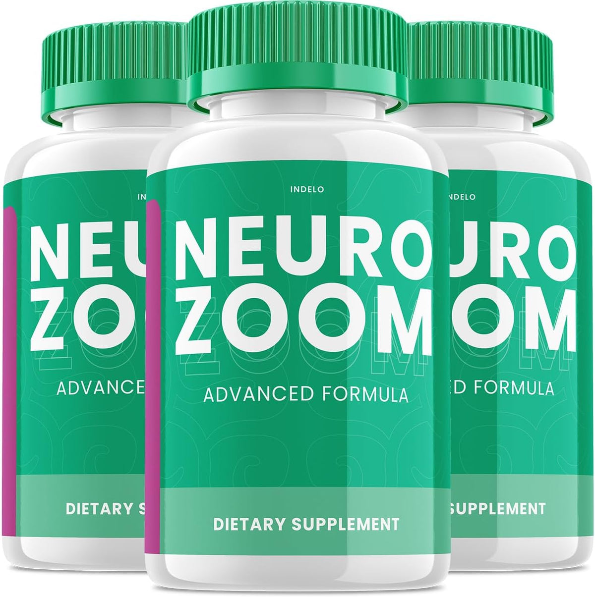(3 Pack) Neuro Zoom Brain Boost Supplement - Advanced Memory Support Formula - görsel 1