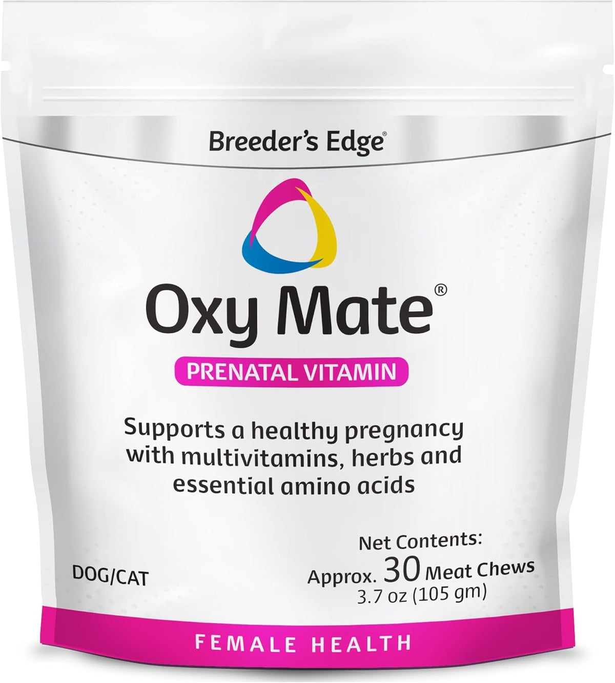 Breeder's Edge Oxy Mate Prenatal Supplements for Dogs & Cats, 60 Soft Chews - görsel 9