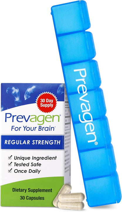 Prevagen Regular Strength - 30 Capsules (1 Month's Supply) with 10mg Apoaequorin & Vitamin D3