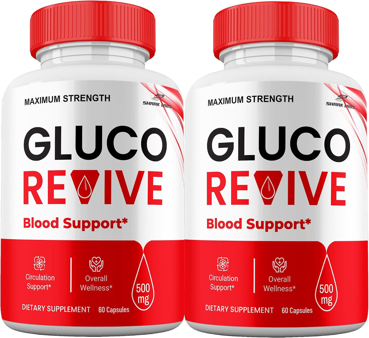 Gluco Revive Capsules, Maximum Strength Formula with All Natural Ingredients, Gluco Revive Supplement, 60-Day Supply (Pack – Image 1