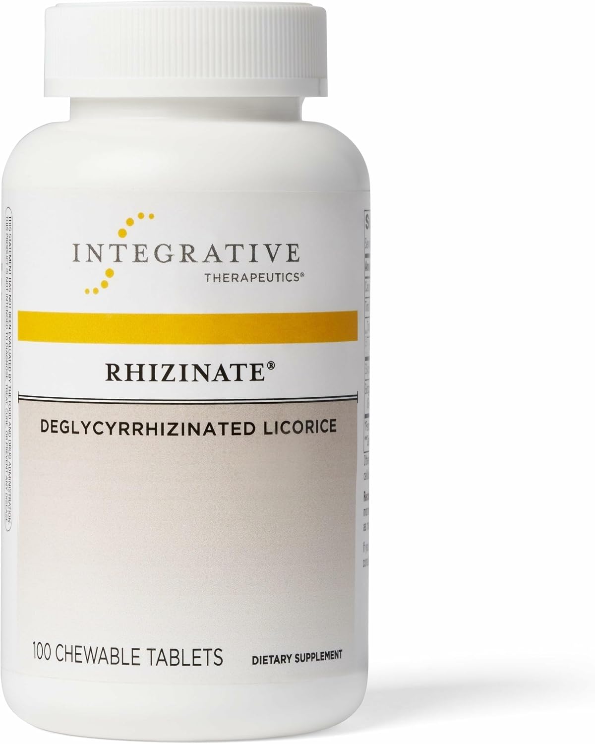 Integrative Therapeutics Rhizinate - DGL Chewable Tablets for Digestive Comfort - görsel 1