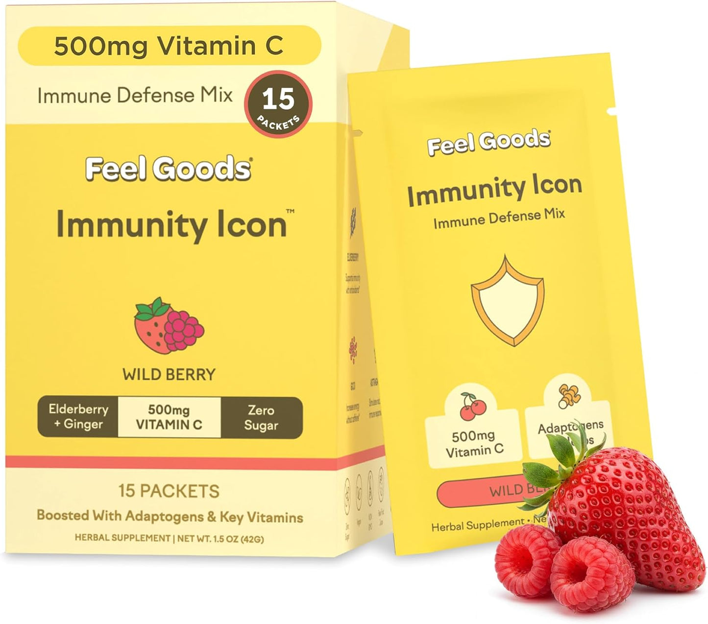 Feel Goods Immunity Icon – Vitamin C Immune Support Powder Drink Mix - görsel 9