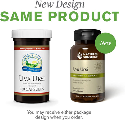 Uva Ursi - 100 Capsules
