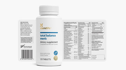 Xtendlife Total Balance Men's Multivitamin: 77+ Bioactive Nutrients for Daily Wellbeing (30-Day Supply)