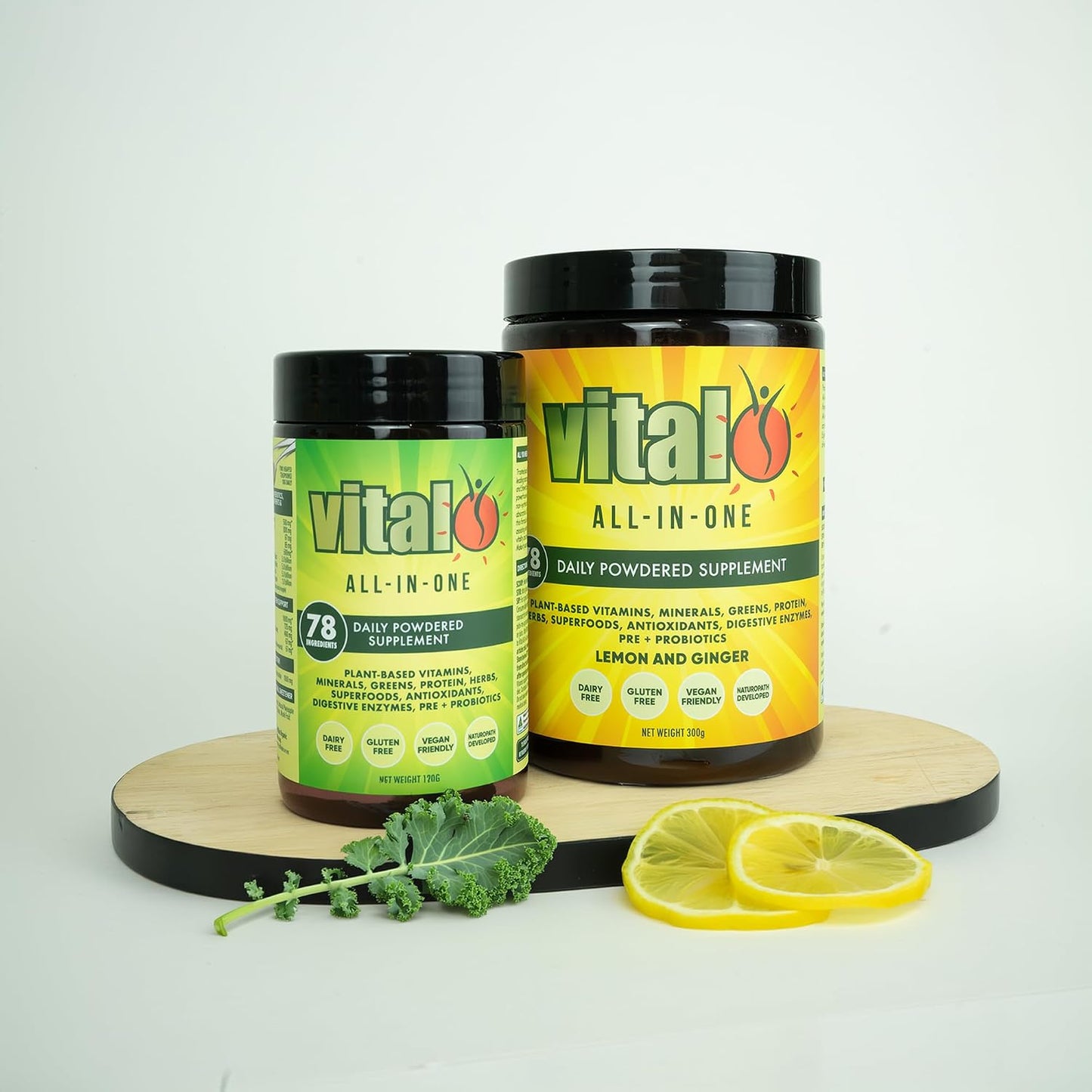 Vital All-in-One Daily Powdered Supplement - Natural Greens Superfood Powder - görsel 7