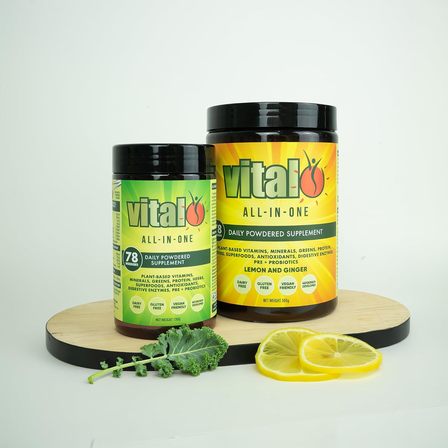 Vital All-in-One Daily Powdered Supplement - Natural Greens Superfood Powder - görsel 7