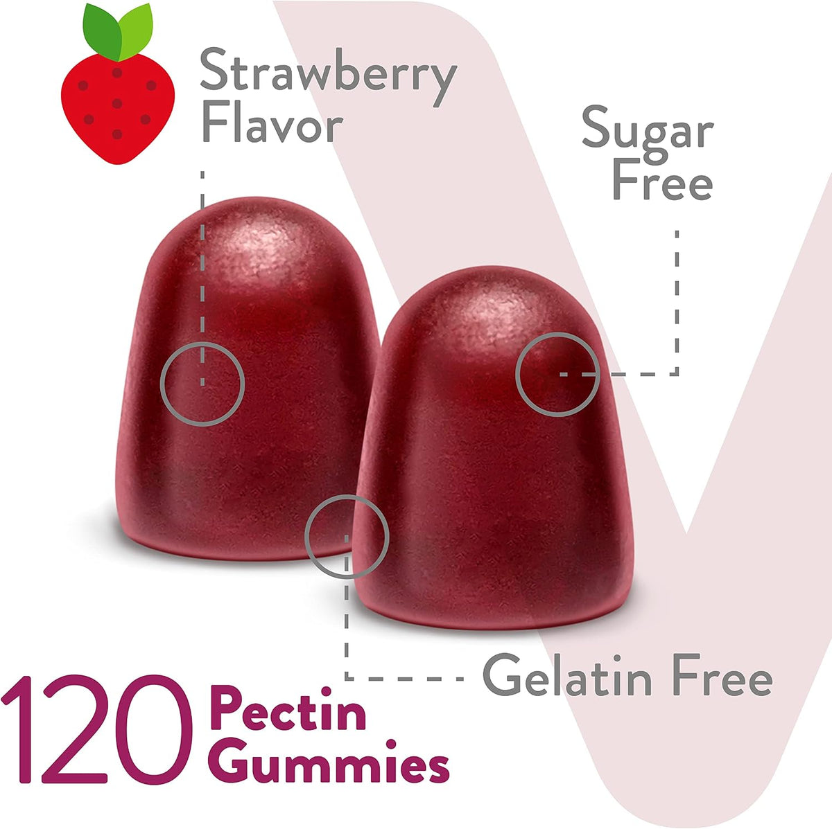 Viteey Vitamin B Complex Gummies with Vitamin C, Sugar Free Chewable Gummy - görsel 3