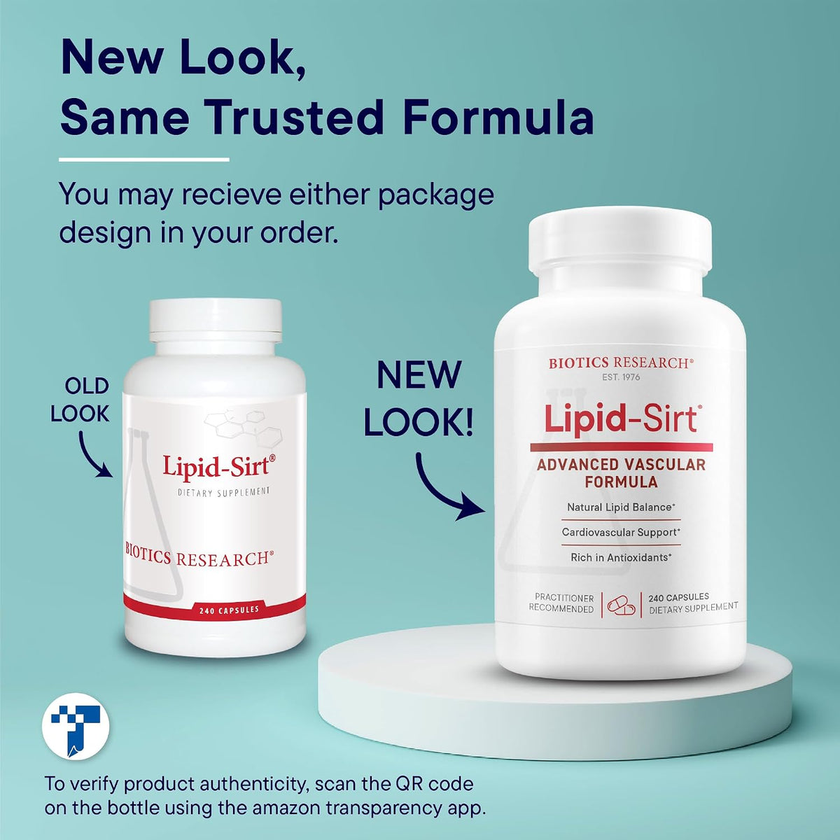 Biotics Lipid SIRT – Supports Vascular Integrity, Healthy Lipids, and Cardiovascular Health (240 Capsules) - görsel 4