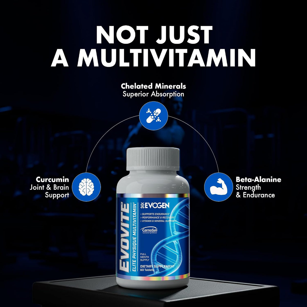 Evogen Evovite - Elite Physique Multivitamin for Women and Men, 30 Servings - görsel 4