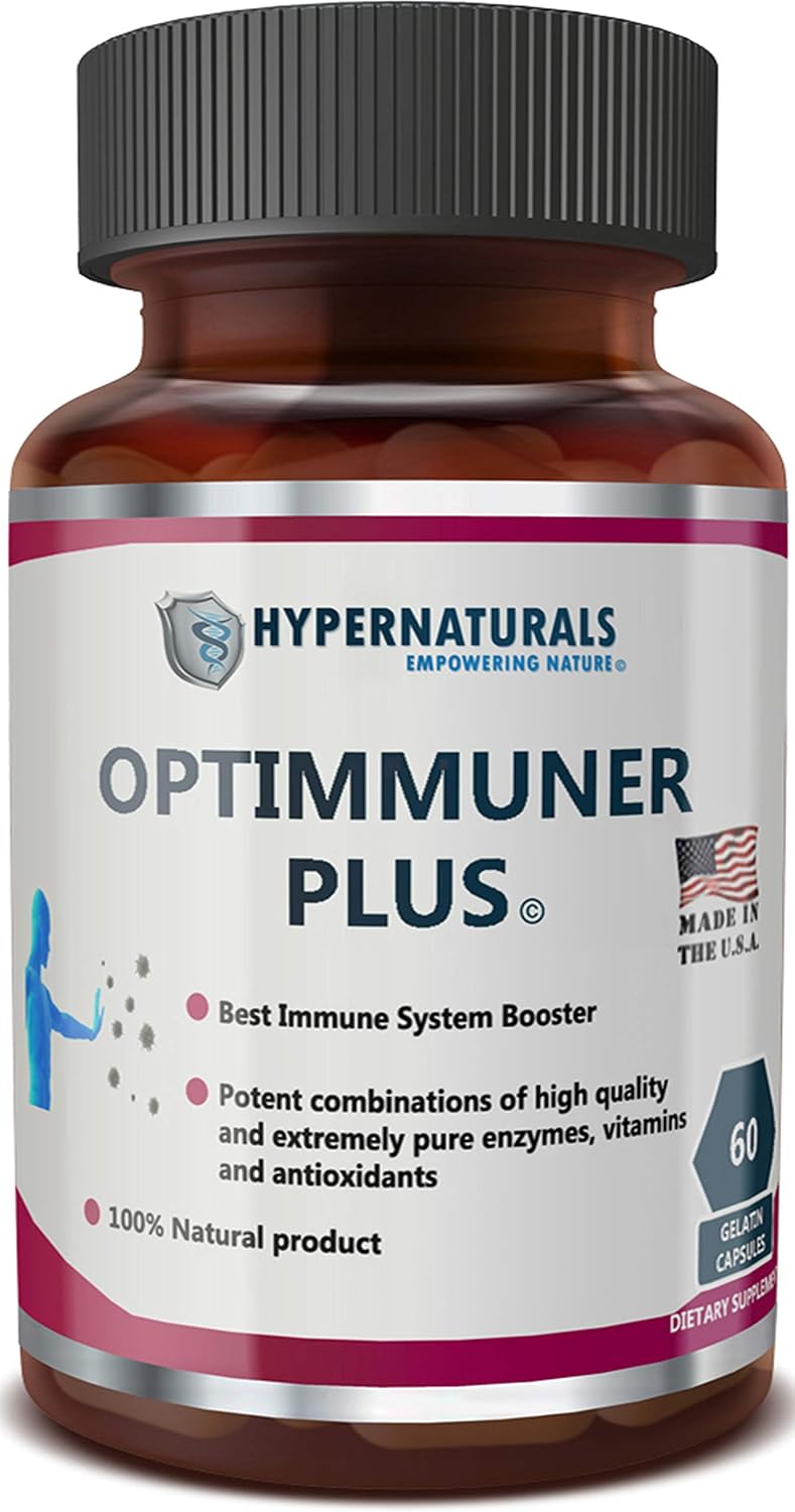 OPTIMMUNER Plus Immune System Booster – Natural Supplement - görsel 1