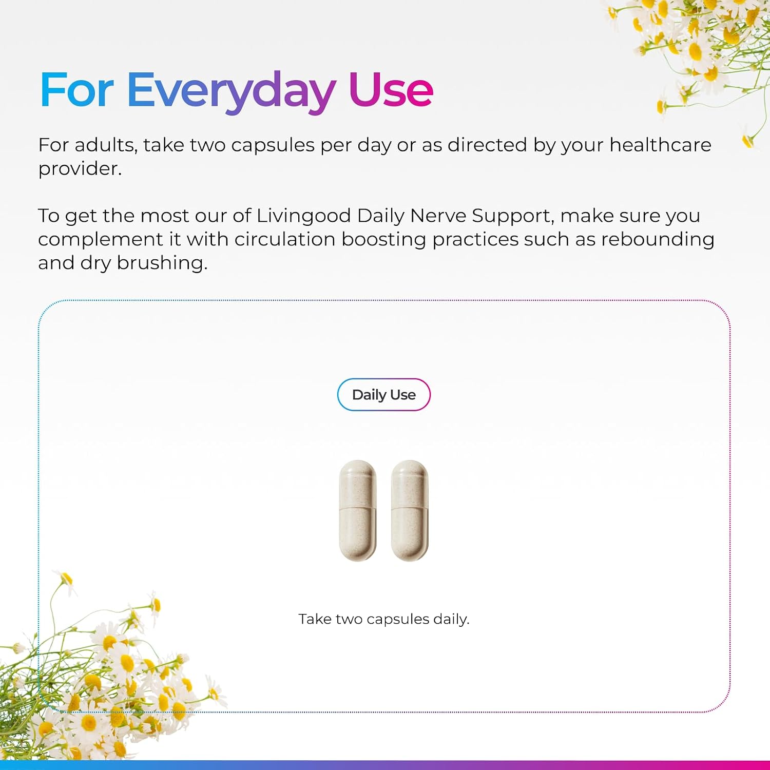 Livingood Daily Nerve Support Supplement - 12-in-1 Nerve Health Formula with Methylated B12, Folate, Benfotiamine, ALA & Feverfew - 60 Capsules - görsel 6