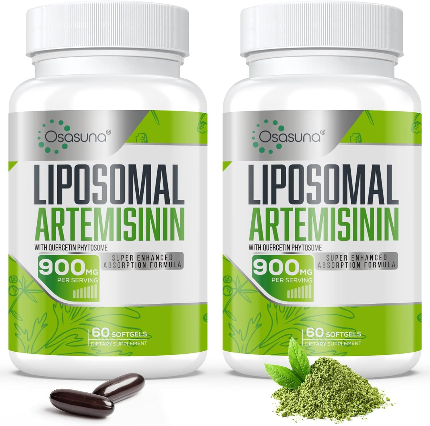 Osasuna Liposomal Artemisinin with Quercetin Phytosome – 60 Softgels (2 Months Supply) - görsel 7