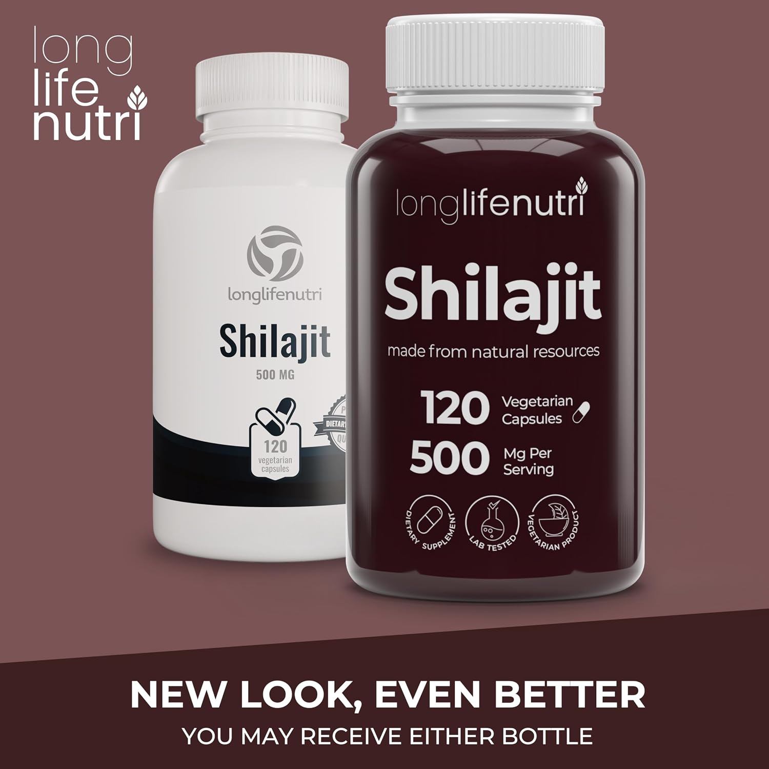 Shilajit Pure Himalayan Extract 500mg with 15% Fulvic Acid 500mg - 120 Vegetarian Capsules, 4 Month Supply, Organic Supplement for Vitality & Mental Clarity, Made in USA, Gluten-free, Non-GMO - görsel 4