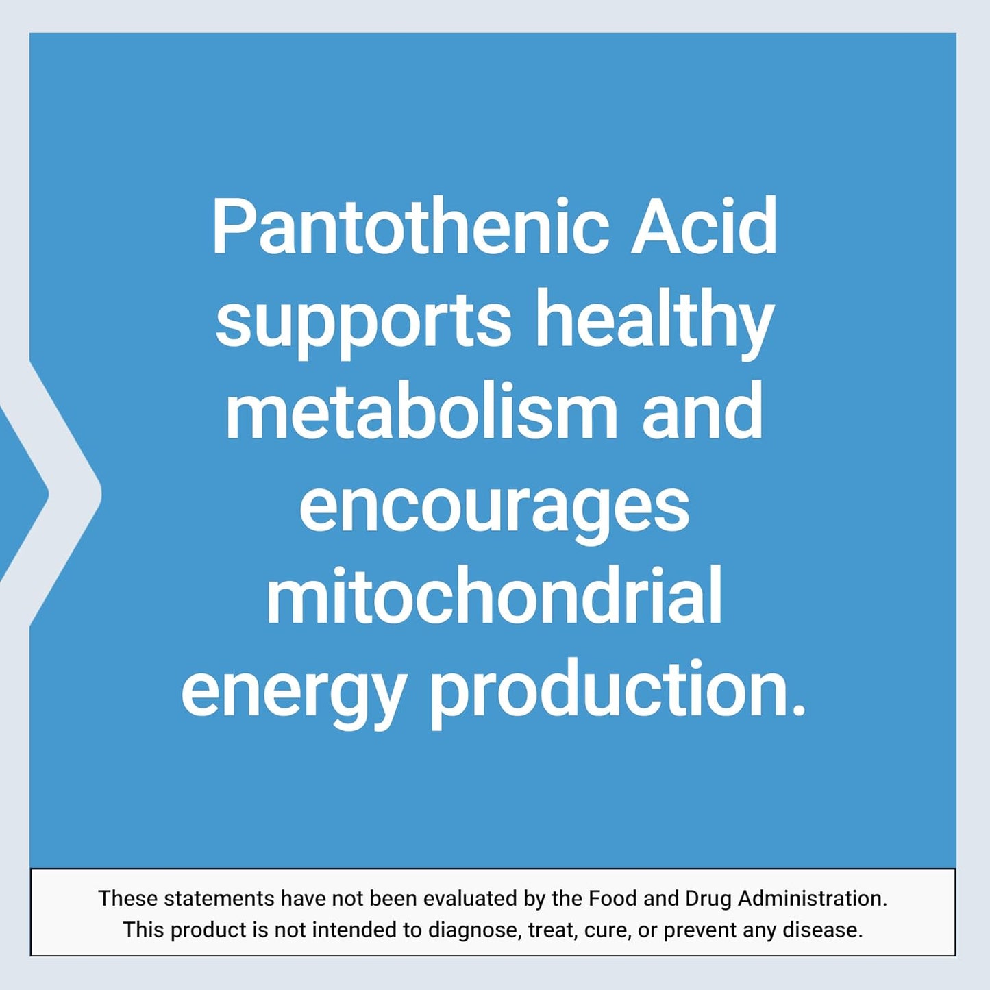 Life Extension Pantothenic Acid 500 mg, Vitamin B5 with Calcium, 100 Capsules - görsel 6