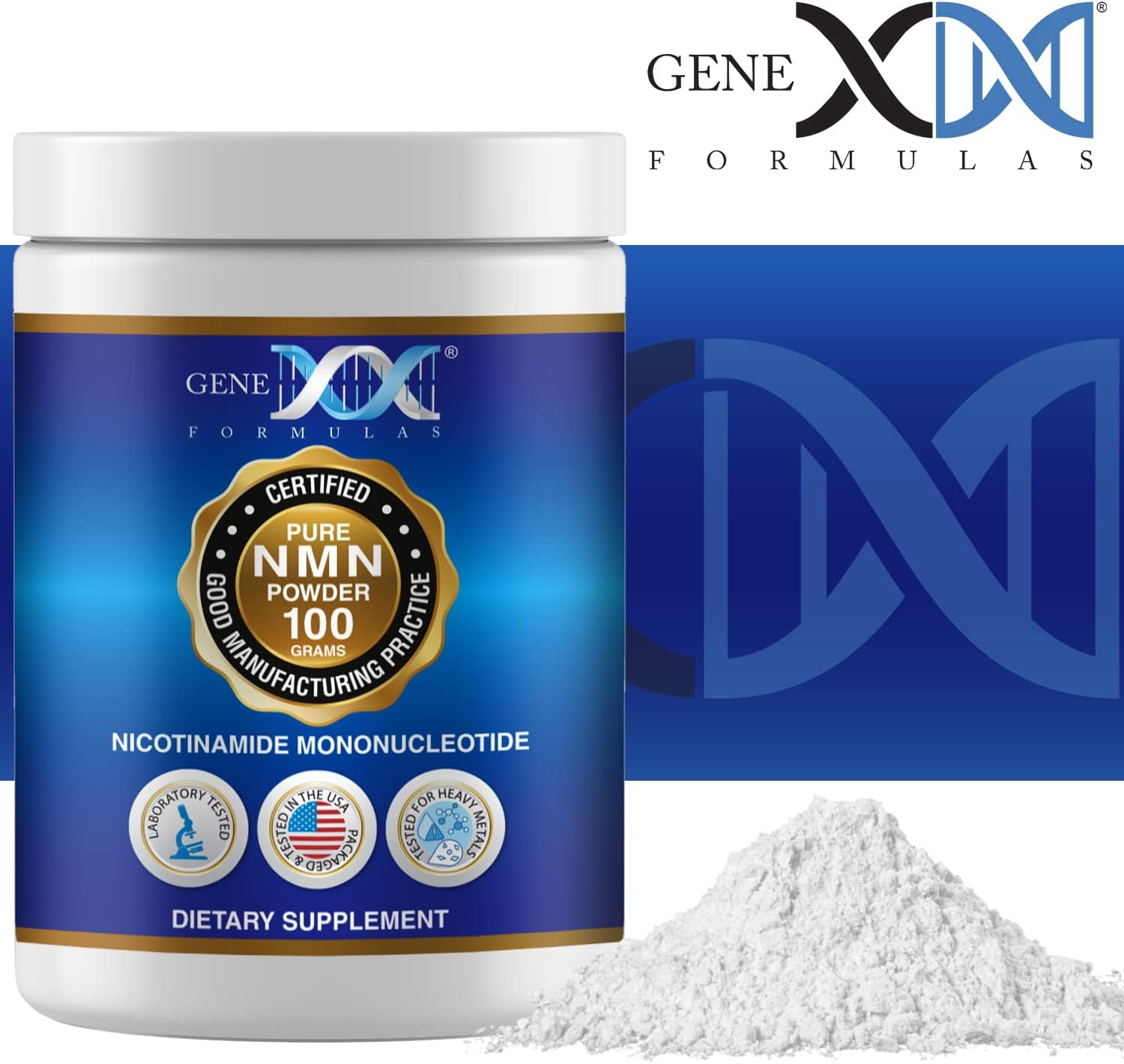 Genex Formulae Pure NMN Powder – 100g, Instant Dissolve, Non-Synthetic, PVP-Free - görsel 8