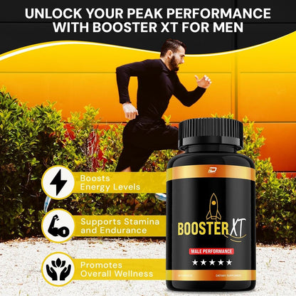 Booster XT for Men - All-Natural Dietary Supplement (60 Capsules)