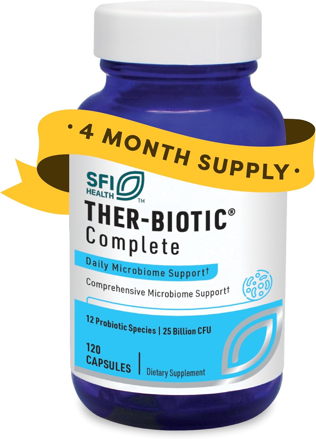 SFI Health Ther-Biotic Complete - 25 Billion CFU Probiotic, 12 Strains, 240 Capsules (2-Pack) - görsel 8