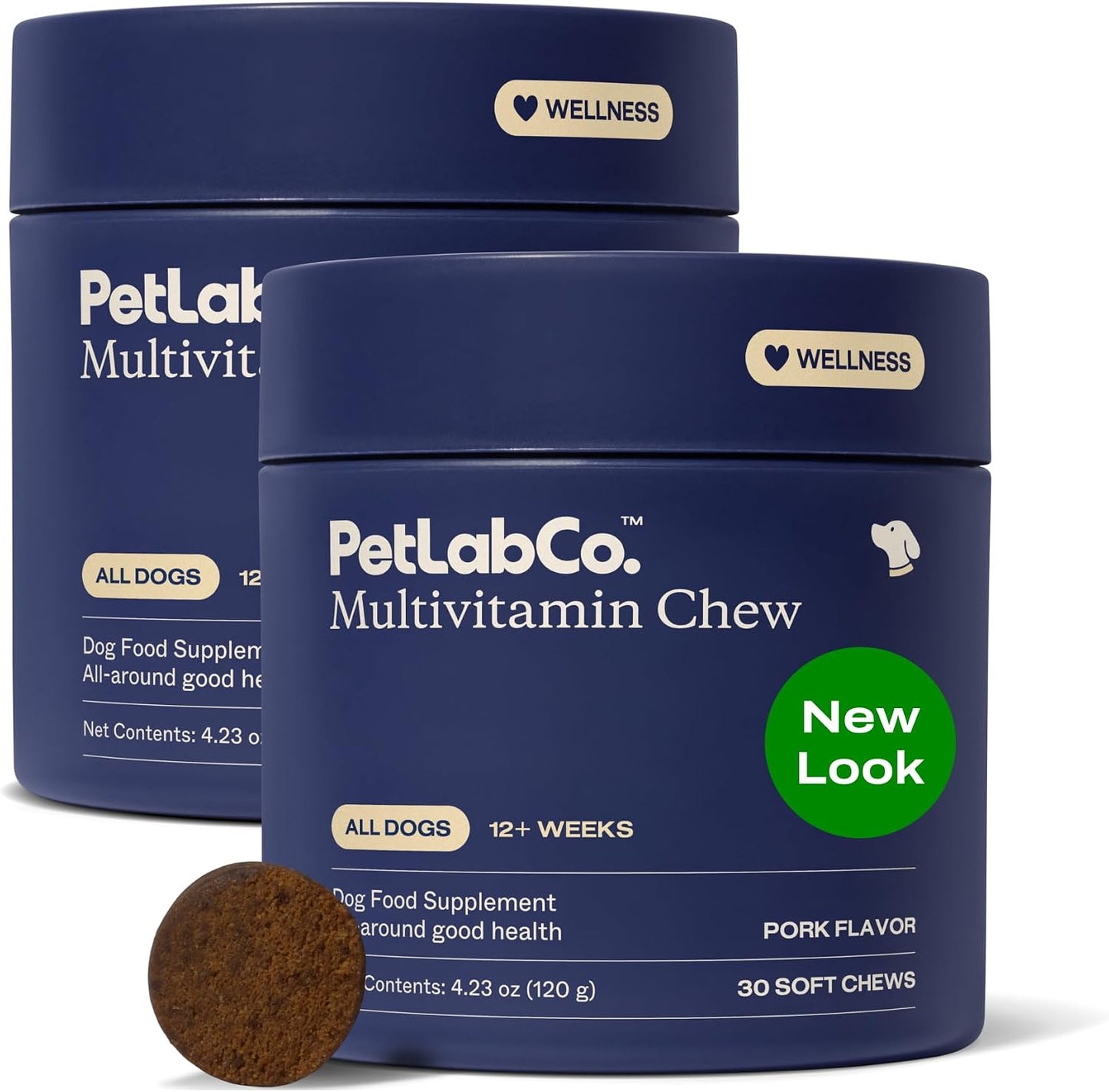 PetLab Co. 22 in 1 Dog Multivitamin - Support Dog's Immune Response, Skin, Coat, Joints & Overall Health - Vitamins A, E, D, B12, Minerals, Antioxidants - Chewable Pork Flavour - görsel 8