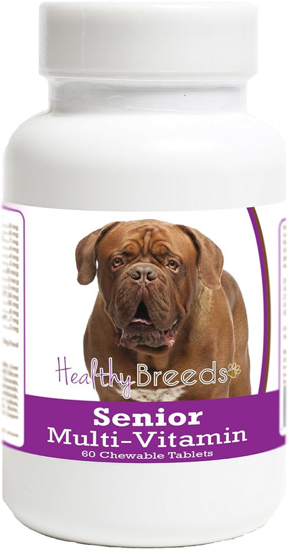 Healthy Breeds Dogue de Bordeaux Senior Dog Multivitamin Tablets (60 Tablets)