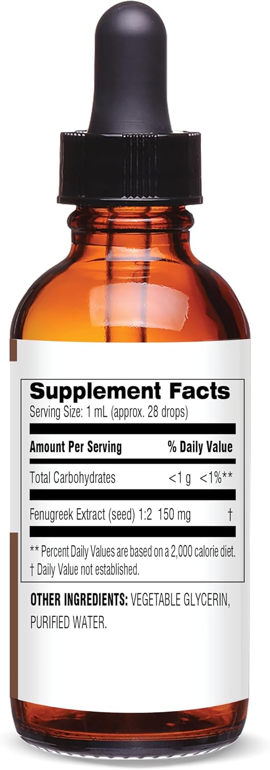 Botanic Choice Liquid Extract, Fenugreek Seed, 30ml - görsel 3