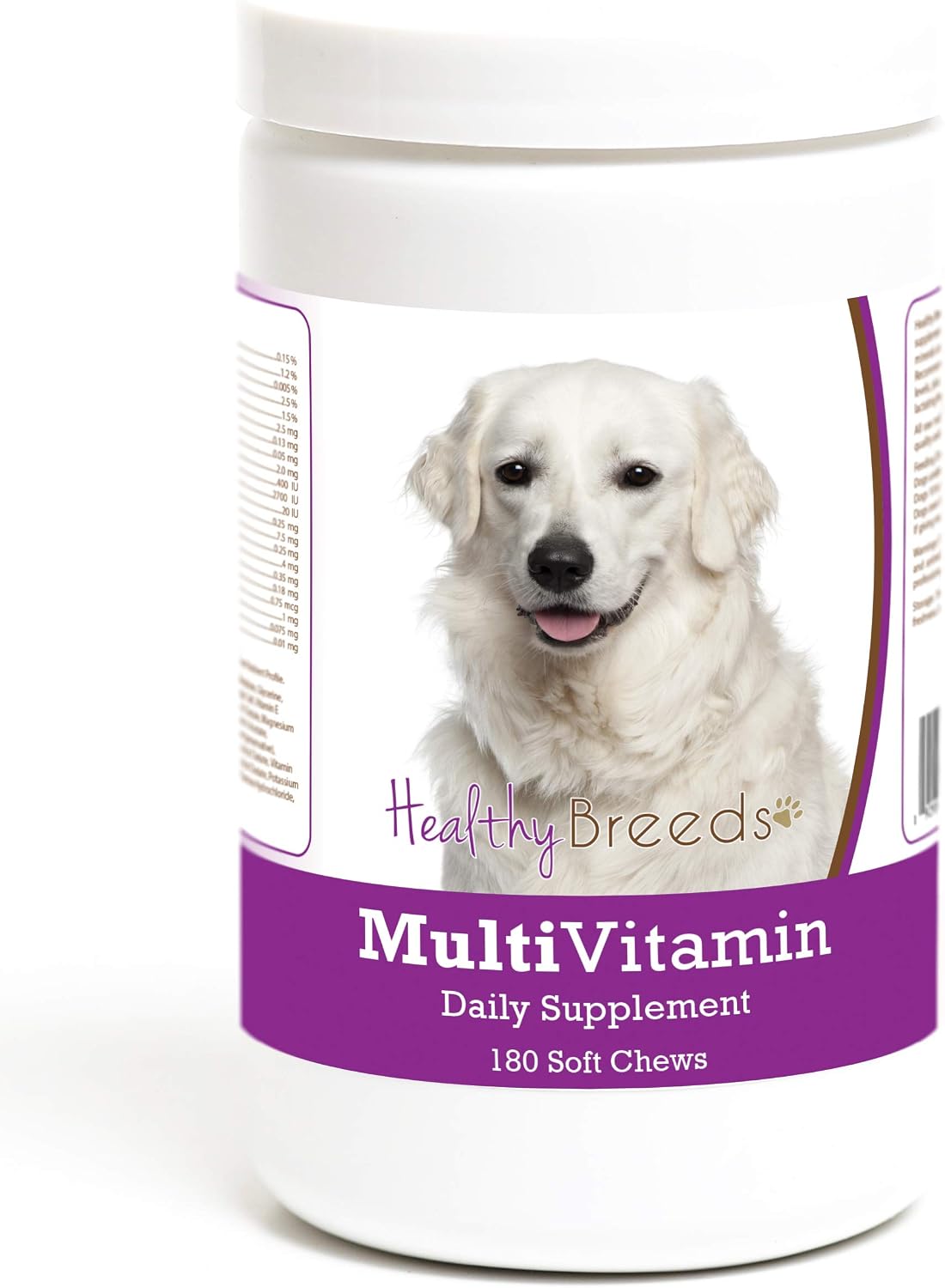 Healthy Breeds Kuvasz Multivitamin Soft Chews for Dogs 180 Count - görsel 1
