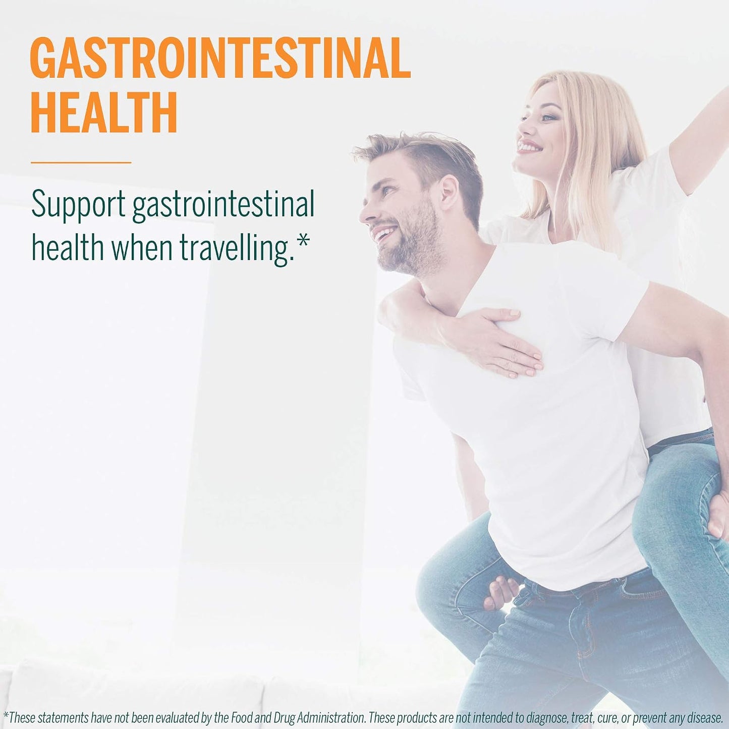 Genestra Brands - HMF Travel - Shelf Stable Probiotics to Support Gastrointestinal Health When Traveling - 30 Capsules - görsel 6