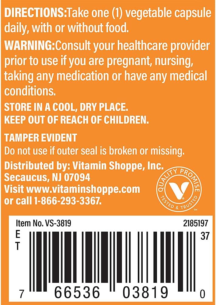 The Vitamin Shoppe Ultimate 10+ Probiotics 20 Billion CFU - 10 Probiotic Strains for Digestive Health, Immune & Gut Support (60 Vegetable Capsules) - görsel 3