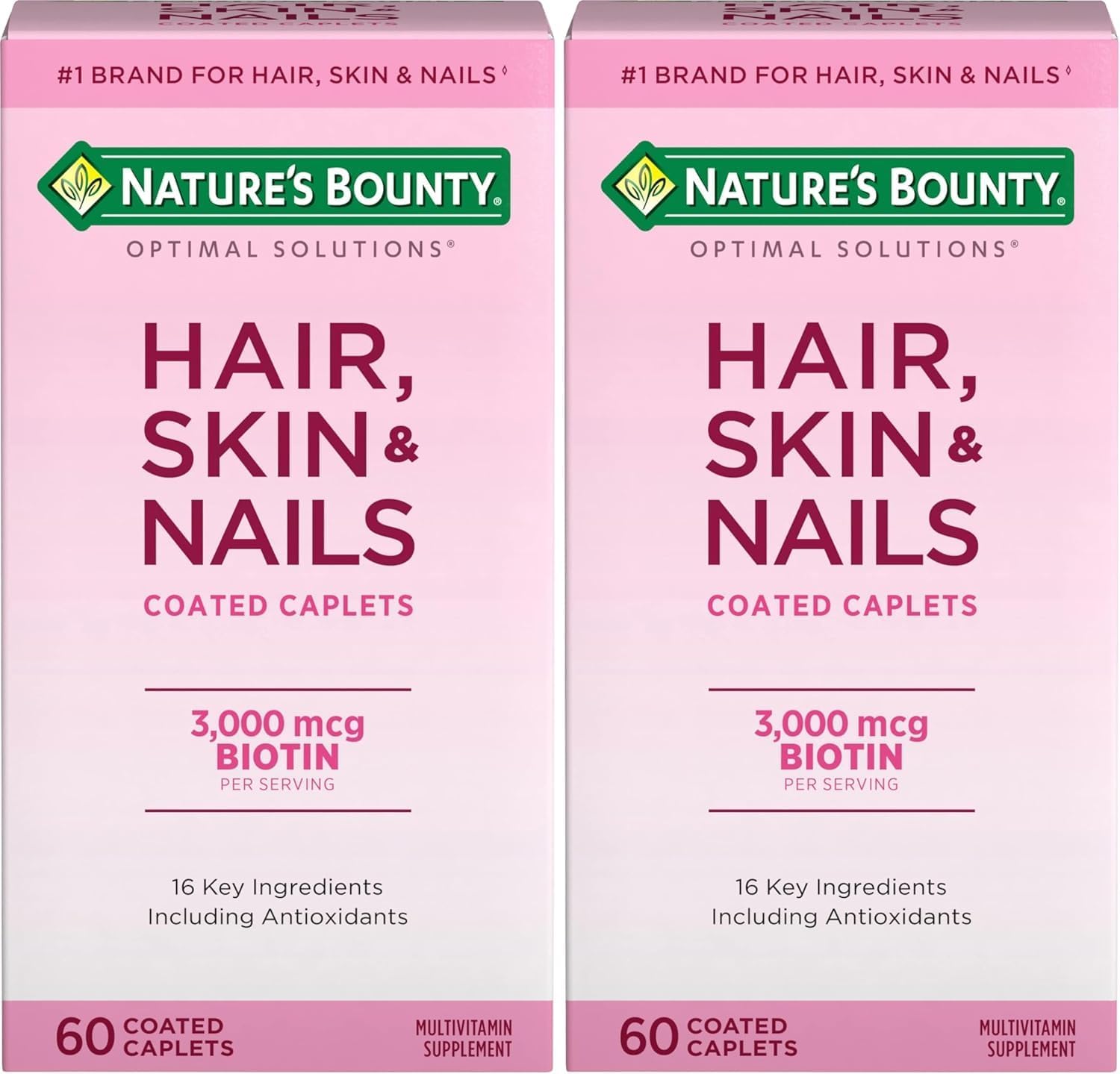 Nature's Bounty Hair, Skin and Nails Formula, 60 Capsules - görsel 1
