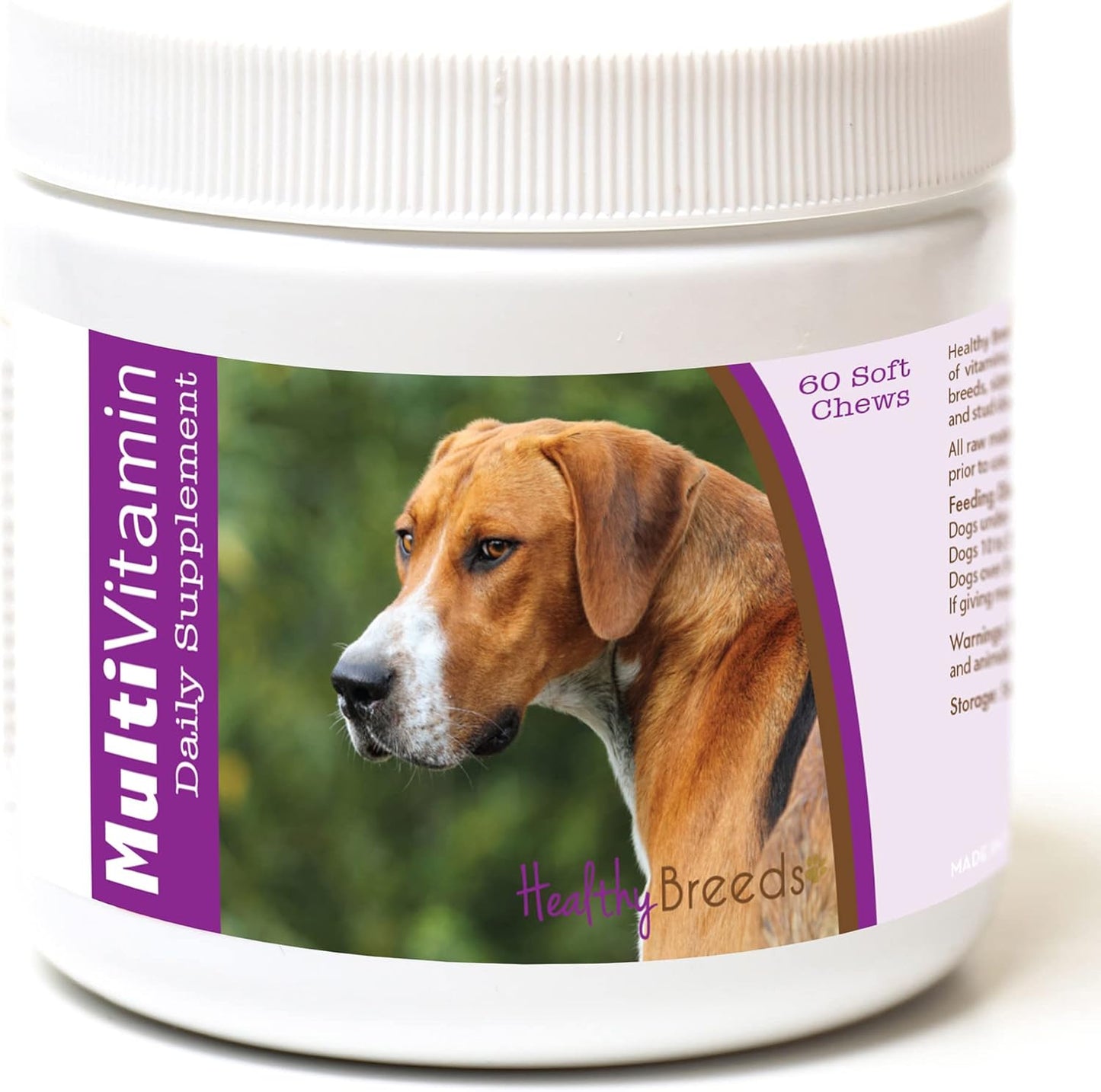 Healthy Breeds English Foxhound Multivitamin Soft Chews 60 Count - görsel 1