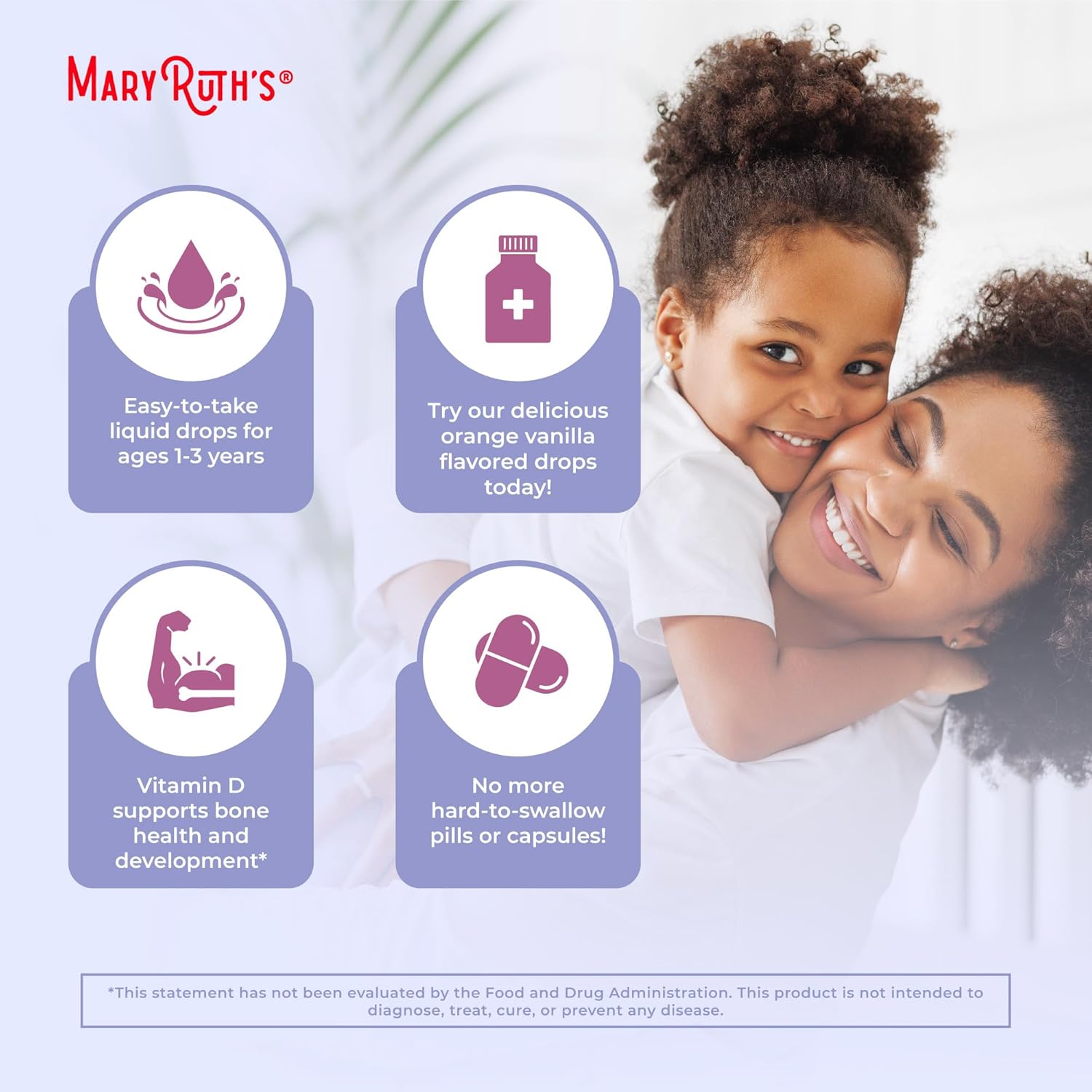 MaryRuth's Toddler Multivitamin | Vitamin A C D E B6 B12 Zinc | Healthy Growth Support | Immunity | Bone Health | Cognitive Function | Organic | Sugar Free | Vegan | Non-GM | 60 ml | 30 Day Supply - görsel 6