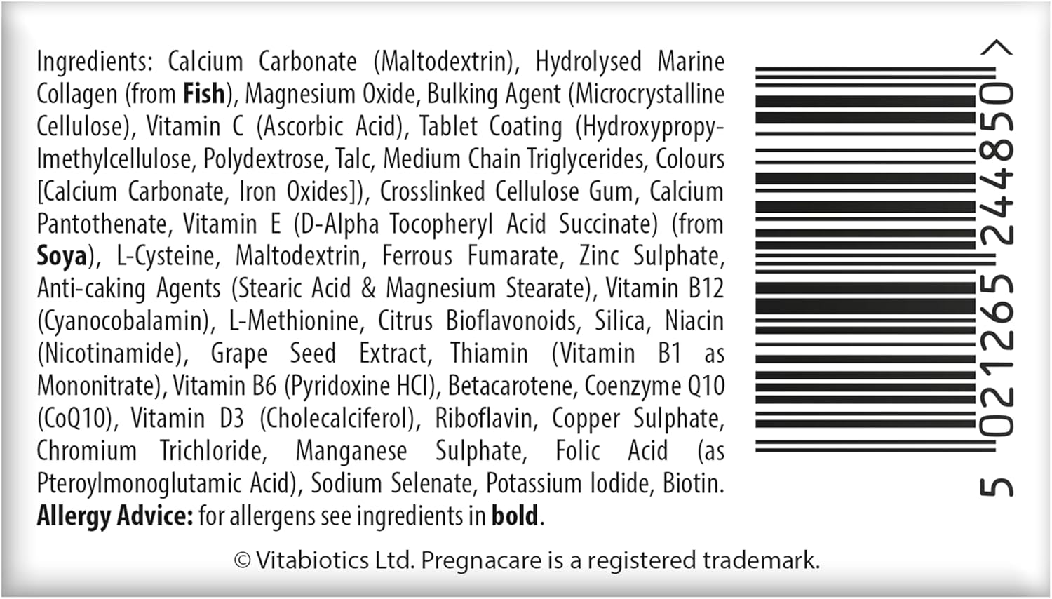 Vitabiotics Pregnacare New Mum Postnatal Vitamins - 56 Tablets - görsel 3