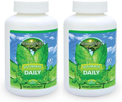 Youngevity Ultimate Daily Capsules 180 Count (Pack of 2)