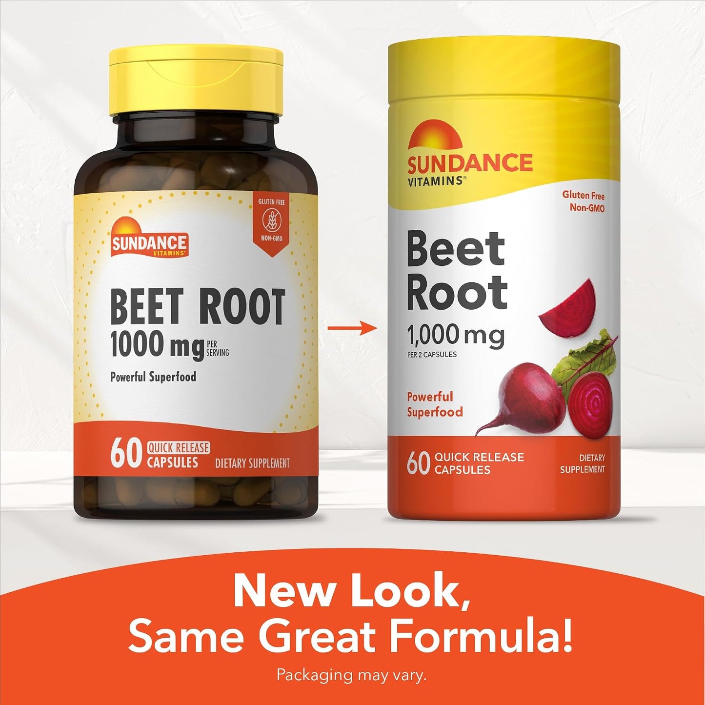 Sundance Beetroot Capsules | 1000mg | 60 Capsules | Superfood Extract | Non-GMO & Gluten-free Supplement - görsel 7