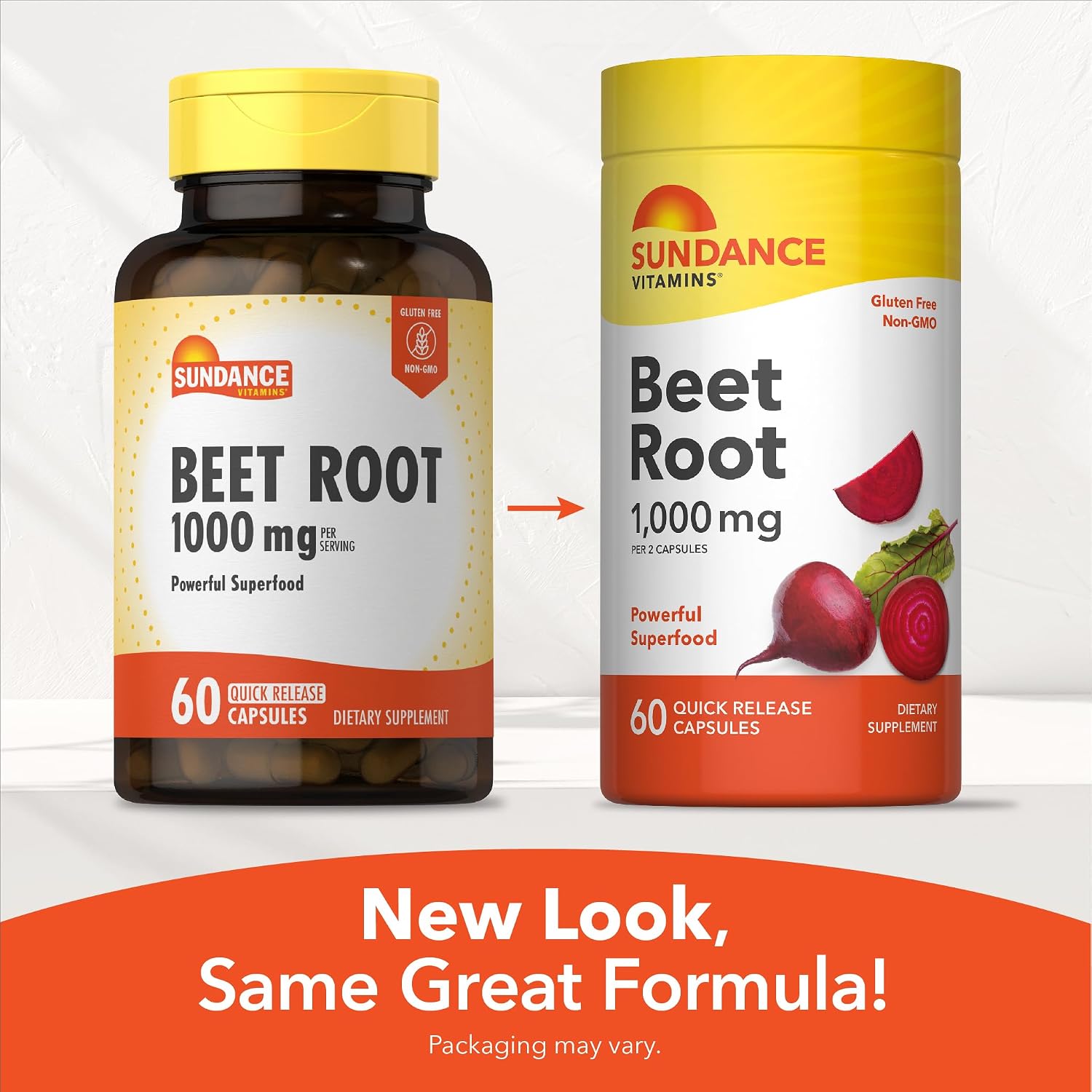 Sundance Beetroot Capsules | 1000mg | 60 Capsules | Superfood Extract | Non-GMO & Gluten-free Supplement - görsel 7