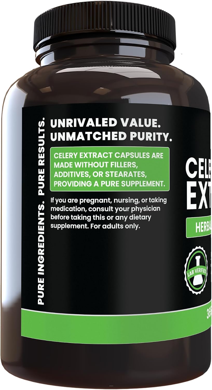 Pure Original Ingredients Celery Seed Extract (365 Capsules) - görsel 3