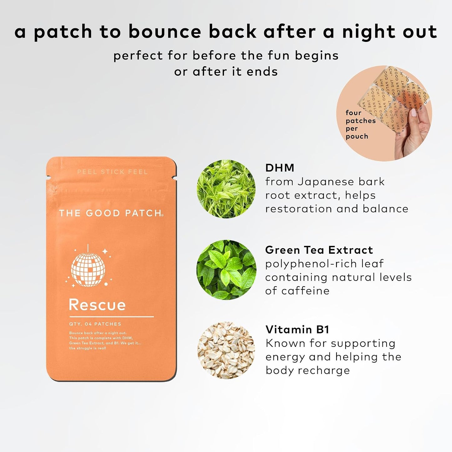 The Good Patch Rescue Recovery Patch - 24 Count - görsel 3