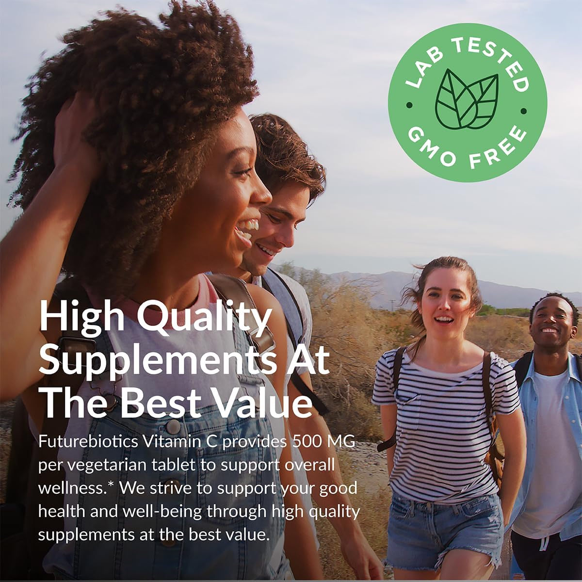 Futurebiotics Vitamin C 500mg Non-GMO, 250 Tablets - görsel 4