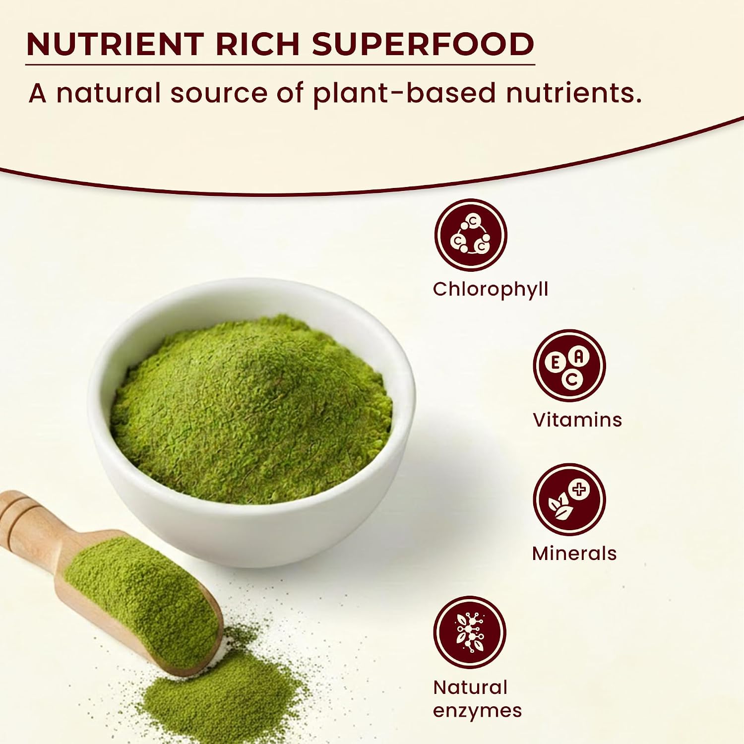 Wheatgrass Powder 454g - Certified Organic, Non-GM, Vegan - görsel 4