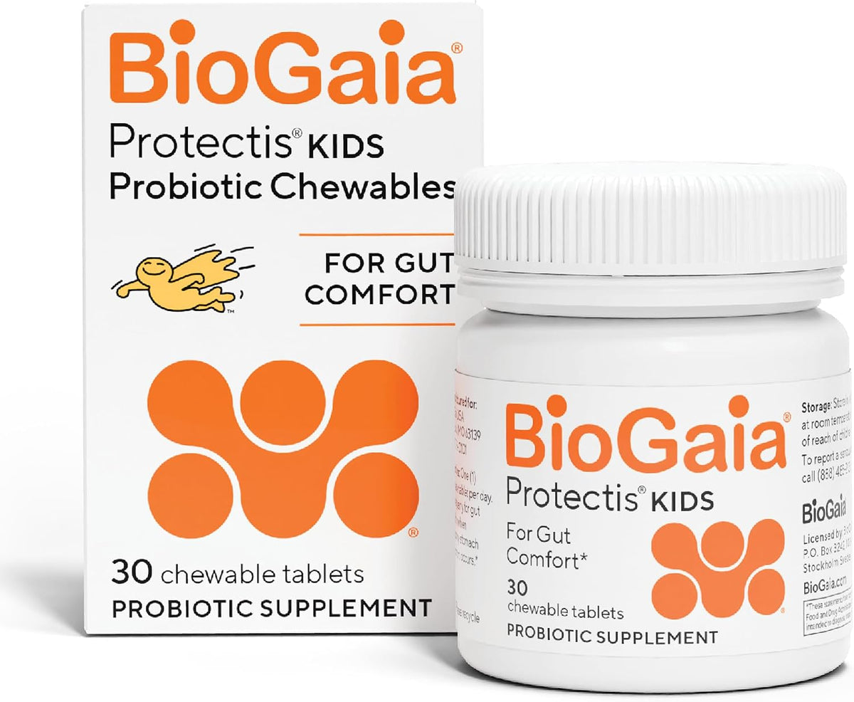BioGaia Kids Probiotic Chewables – Promote Regularity & Ease Occasional Tummy Troubles - görsel 1