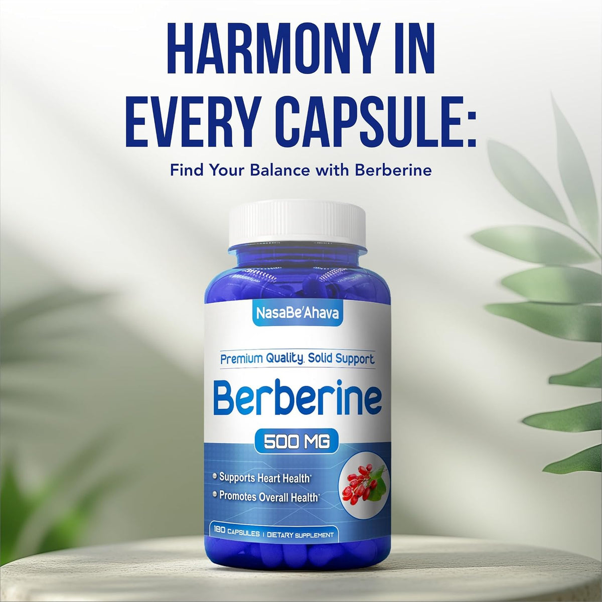Easy Absorption Berberine Supplement 500mg – 180-Day Supply - görsel 7