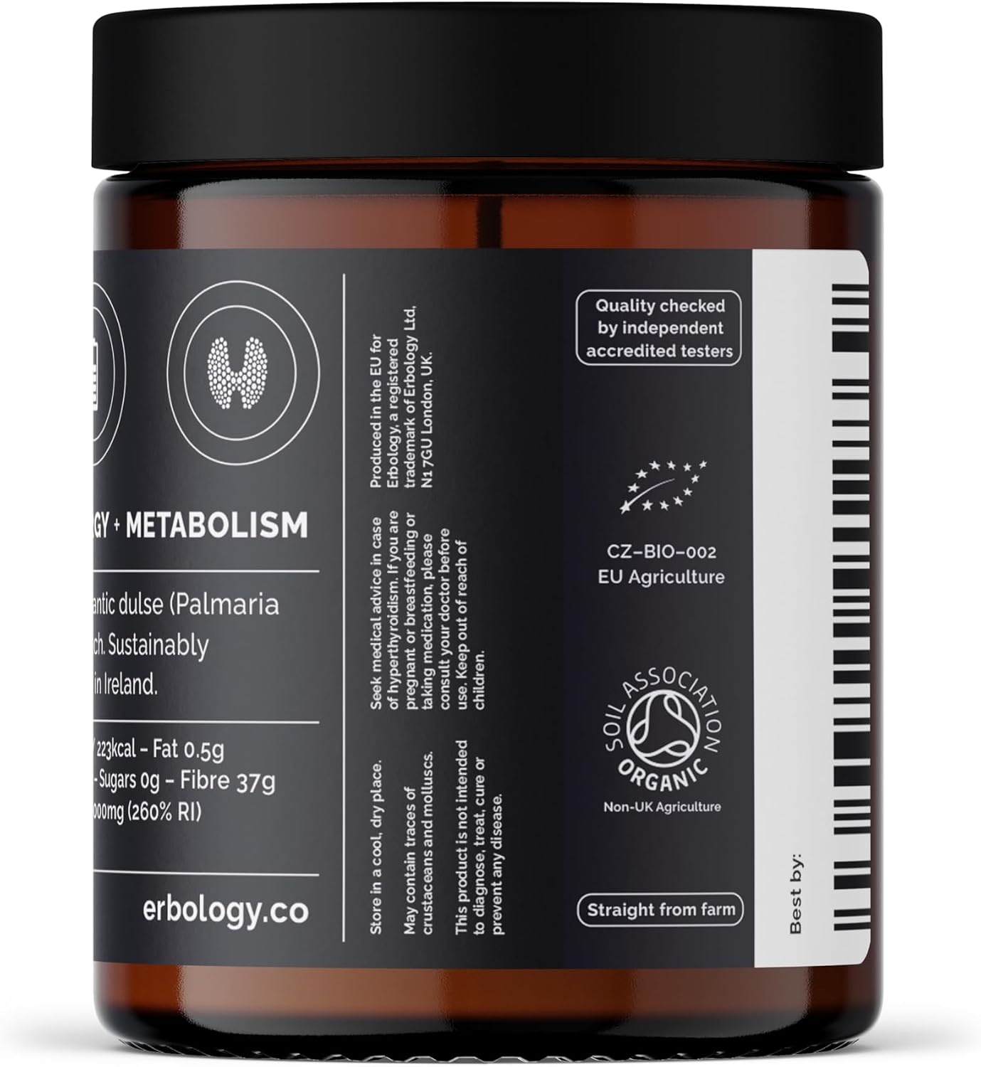 Erbology Organic Atlantic Dulse Powder (90 g, 90 Servings) - görsel 8