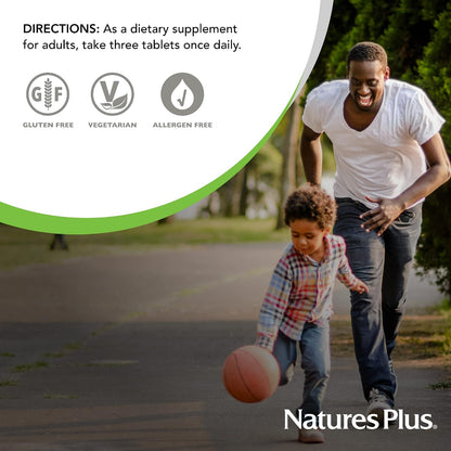 NaturesPlus AgeLoss Kidney Support - 90 Tablets - with Vitamin D3 & Magnesium - Vegetarian, Gluten-Free - 30 Servings