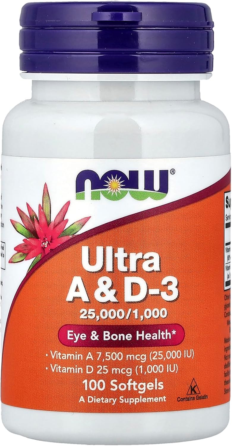 Now Foods Ultra A & D, 100 Softgels - görsel 1